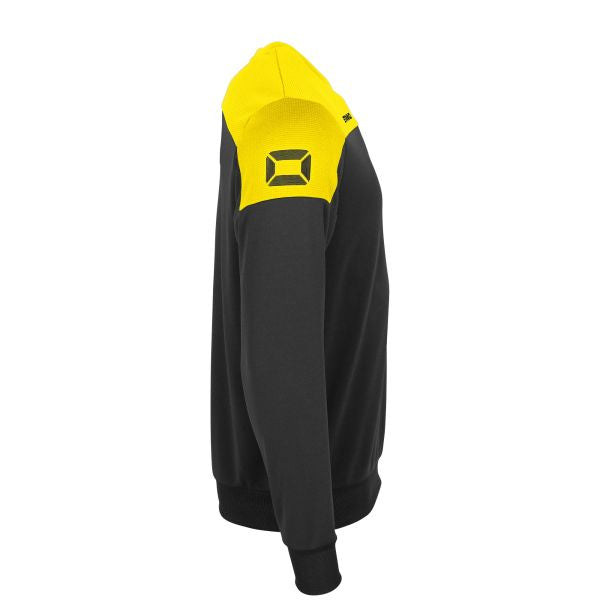 Pride Top Round Neck - Black-Yellow