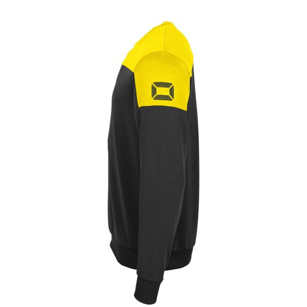 Pride Top Round Neck - Black-Yellow