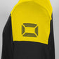 Pride Top Round Neck - Black-Yellow