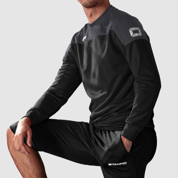 Pride Top Round Neck - Black-Anthracite