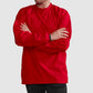 Prime Windbreaker Top - Red