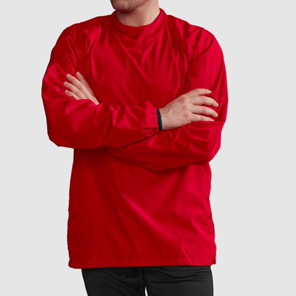 Prime Windbreaker Top - Red
