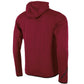 Plaza Hooded Half Zip Top - Dark Burgundy
