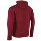 Plaza Hooded Half Zip Top - Dark Burgundy