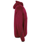 Plaza Hooded Half Zip Top - Dark Burgundy