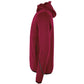 Plaza Hooded Half Zip Top - Dark Burgundy