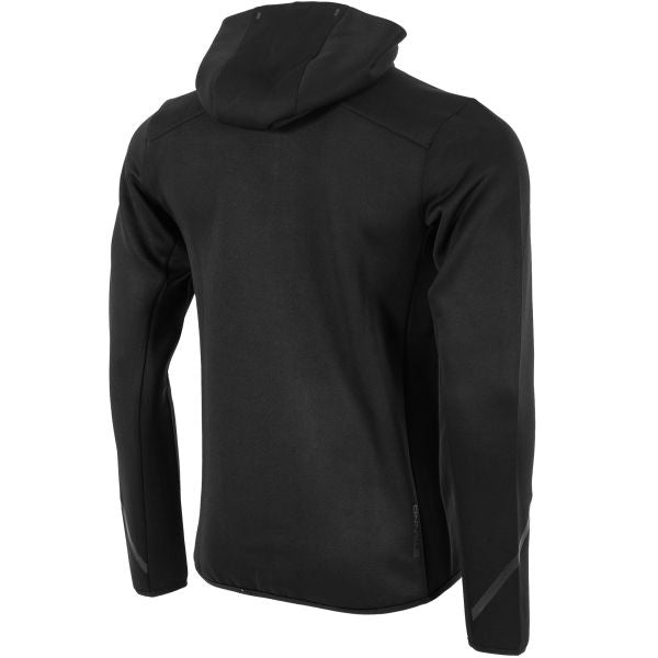 Plaza Hooded Half Zip Top - Black