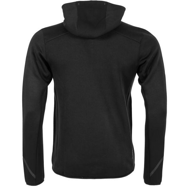 Plaza Hooded Half Zip Top - Black