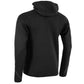 Plaza Hooded Half Zip Top - Black