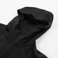 Plaza Hooded Half Zip Top - Black