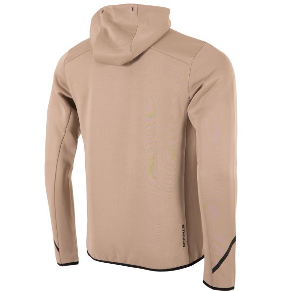 Plaza Hooded Half Zip Top - Beige