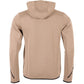 Plaza Hooded Half Zip Top - Beige