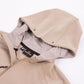 Plaza Hooded Half Zip Top - Beige