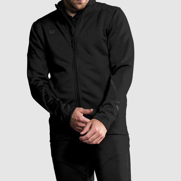 Plaza Full Zip Top - Black