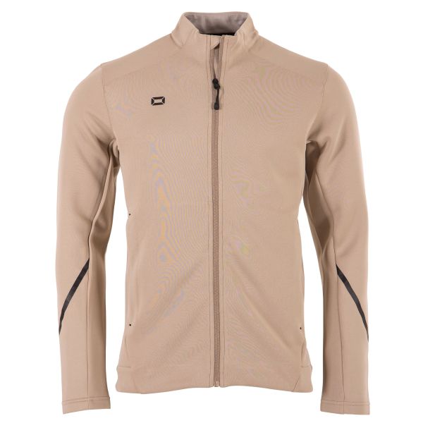 Plaza Full Zip Top - Beige