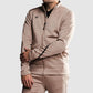 Plaza Full Zip Top - Beige