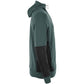 Plaza Brush Hooded Half Zip Top - Stormy Grey