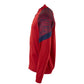 Bolt Full Zip Top - Dark Red-Navy
