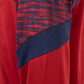 Bolt Full Zip Top - Dark Red-Navy