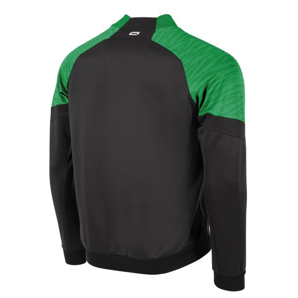 Bolt Full Zip Top - Black-Green