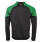 Bolt Full Zip Top - Black-Green