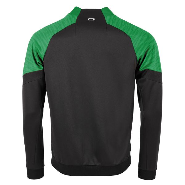 Bolt Full Zip Top - Black-Green