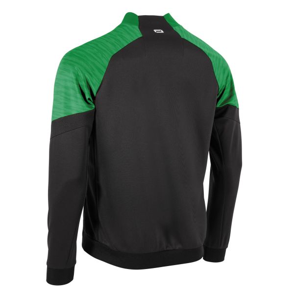 Bolt Full Zip Top - Black-Green