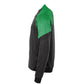 Bolt Full Zip Top - Black-Green