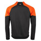Bolt Full Zip Top - Black-Orange