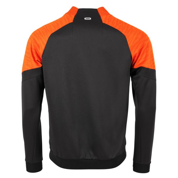 Bolt Full Zip Top - Black-Orange