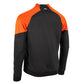 Bolt Full Zip Top - Black-Orange