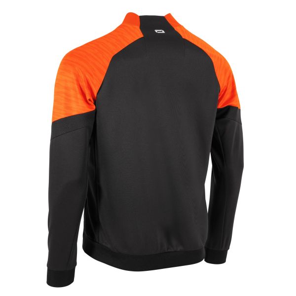 Bolt Full Zip Top - Black-Orange