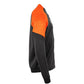 Bolt Full Zip Top - Black-Orange