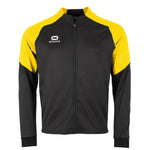 Bolt Full Zip Top - Black-Yellow