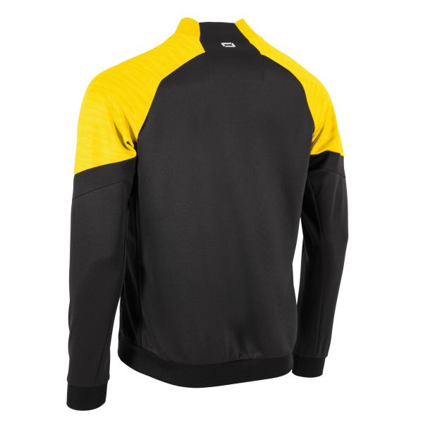 Bolt Full Zip Top - Black-Yellow