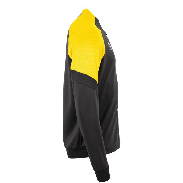 Bolt Full Zip Top - Black-Yellow