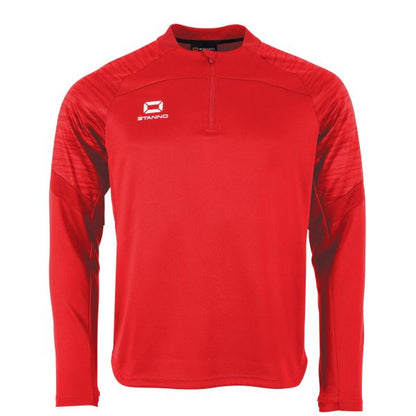 Bolt Quarter Zip Top - Red