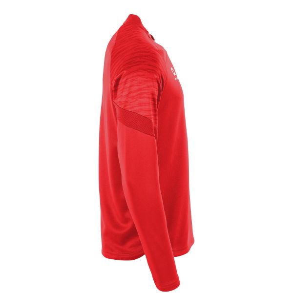 Bolt Quarter Zip Top - Red