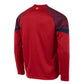 Bolt Quarter Zip Top - Dark Red-Navy