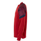 Bolt Quarter Zip Top - Dark Red-Navy