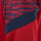 Bolt Quarter Zip Top - Dark Red-Navy