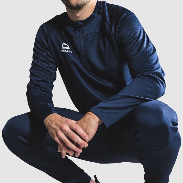 Bolt Quarter Zip Top - Navy