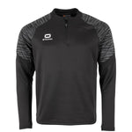 Bolt Quarter Zip Top - Black