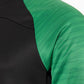 Bolt Quarter Zip Top - Black-Green