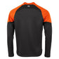Bolt Quarter Zip Top - Black-Orange