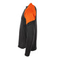 Bolt Quarter Zip Top - Black-Orange