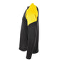 Bolt Quarter Zip Top - Black-Yellow