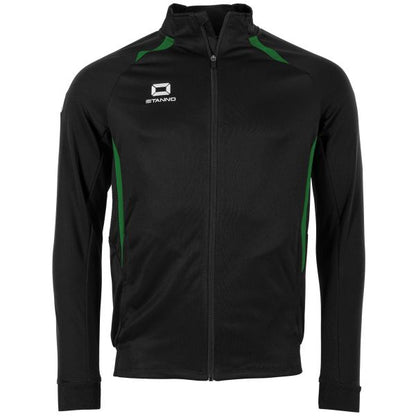 Stadio Full Zip Top - Black-Green