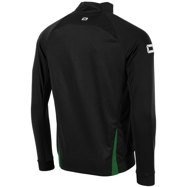 Stadio Full Zip Top - Black-Green