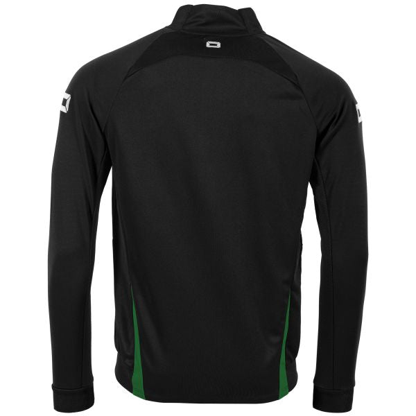 Stadio Full Zip Top - Black-Green